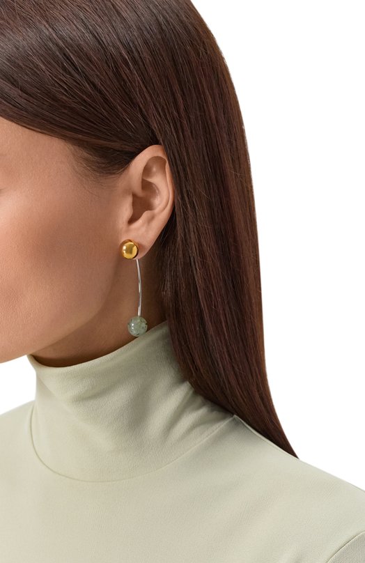 Серьги Dries Van Noten 018220-099-628 Зелёный  018220-099-628 Фото 2