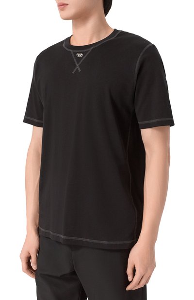 Хлопковая футболка DIESEL, арт. A19963/0AIJU, фото 3