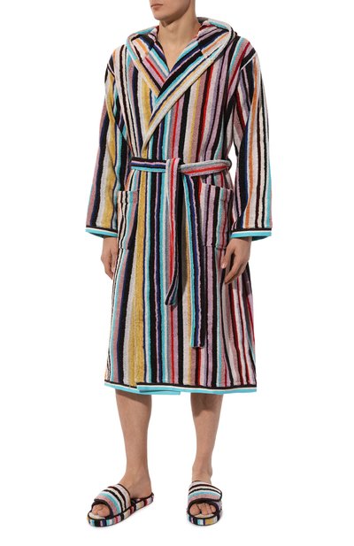 Халат из хлопка и вискозы MISSONI, арт. 1C3AC99758/100, фото 3
