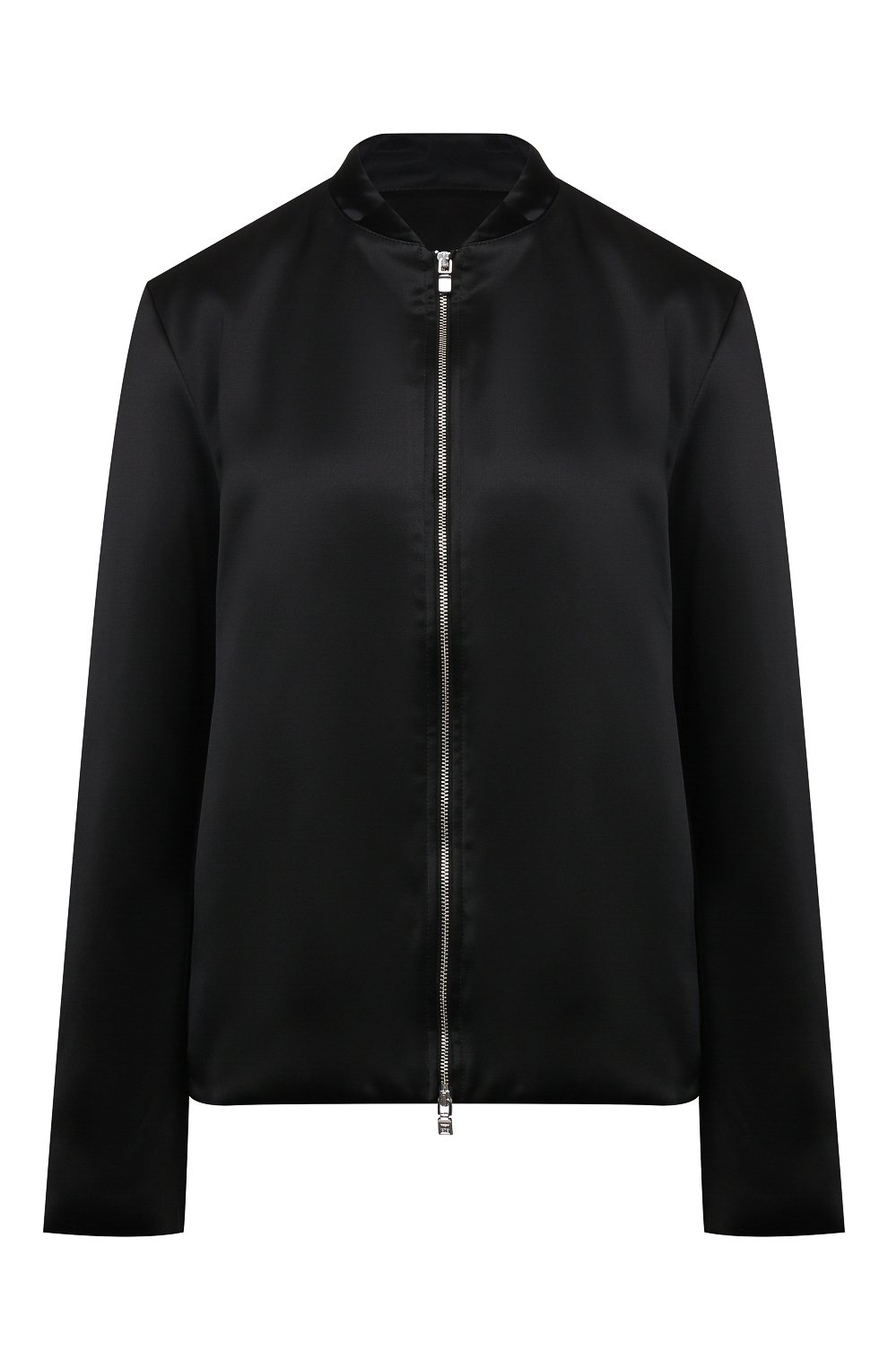 Куртка из вискозы TOTEME черного цвета по цене 64500 руб., арт. 213-103-714, фото 1 Куртка из вискозы TOTEME, арт. 213-103-714, фото 1