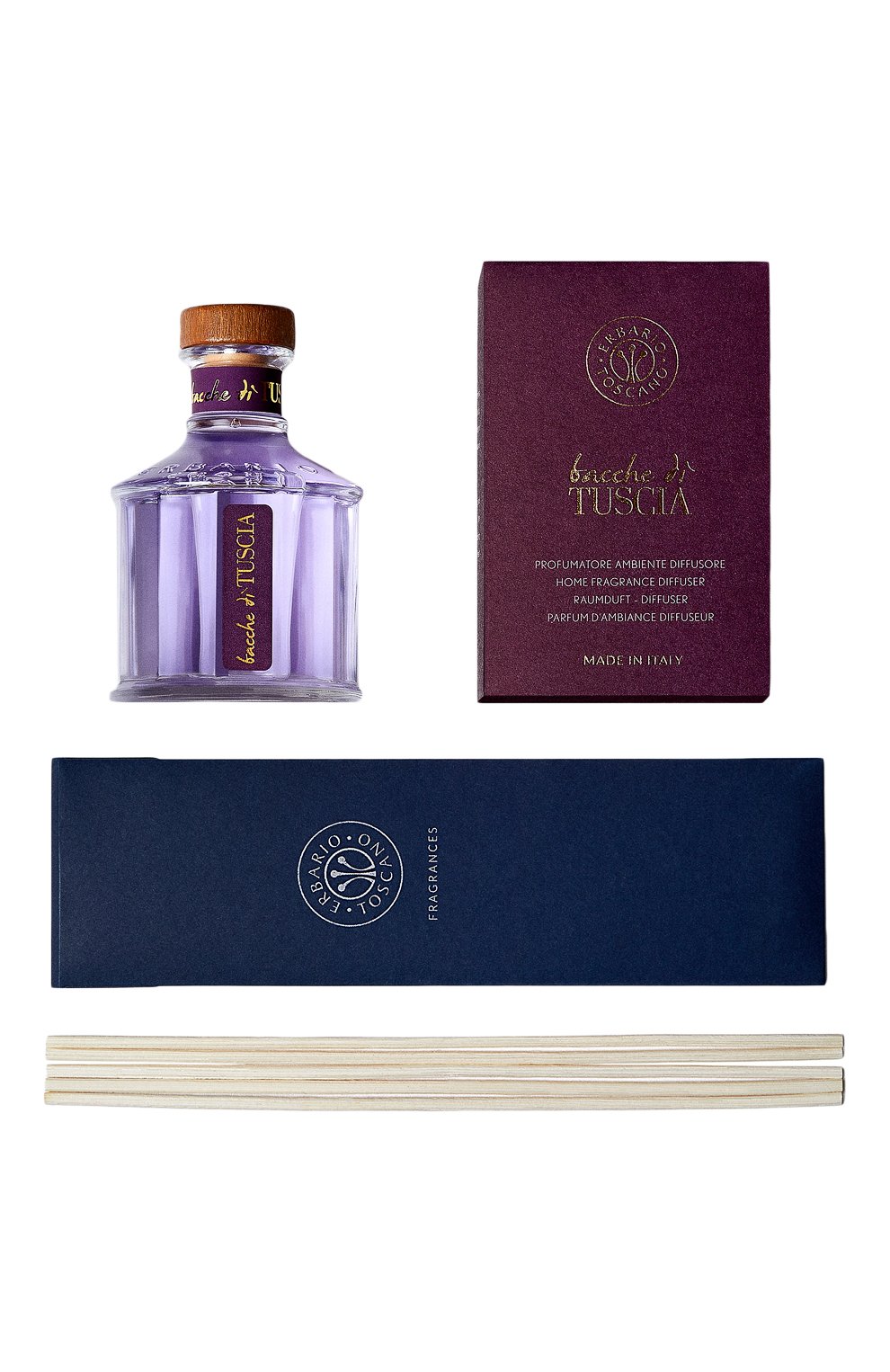 Диффузор bacche di tuscia (250ml) ERBARIO TOSCANO, арт. DA25BT, фото 2