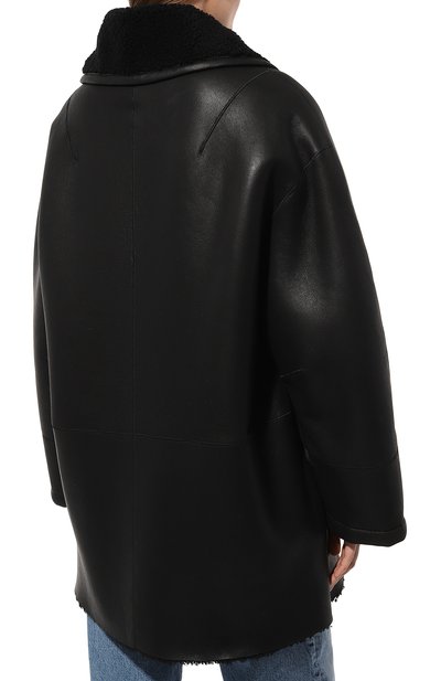 Двусторонняя дубленка LUDA NIKISHINA, арт. FC/ELLE/np-kr/black, фото 4