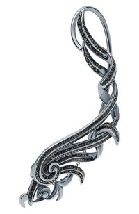 Серьга NIKOS KOULIS бесцветного цвета по цене 760500 руб., арт. NE77085A, фото 3 Серьга NIKOS KOULIS, арт. NE77085A, фото 3