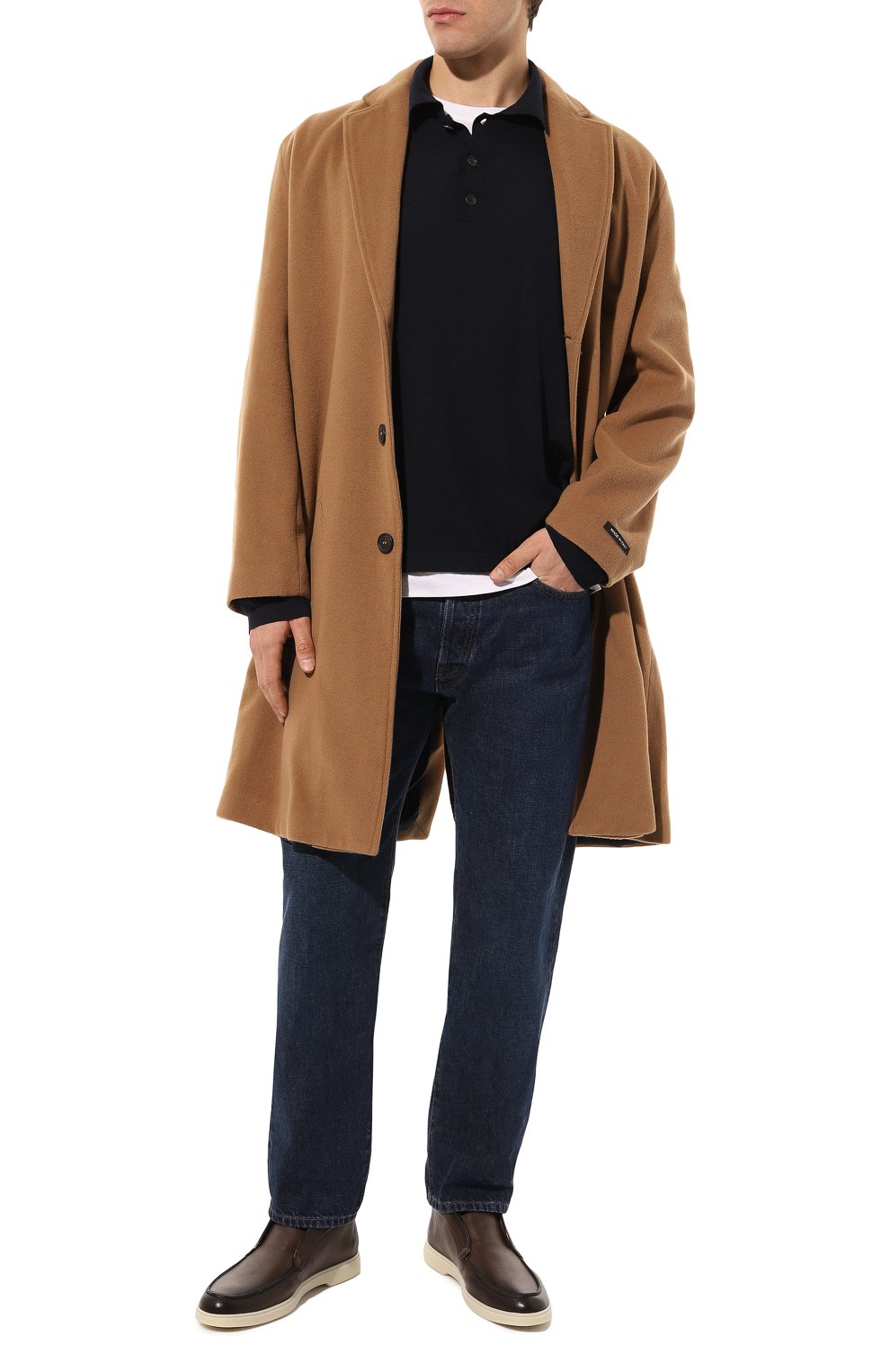 Кожаные ботинки yalta SANTONI, арт. MGYG16715TICBSDSU60, фото 2