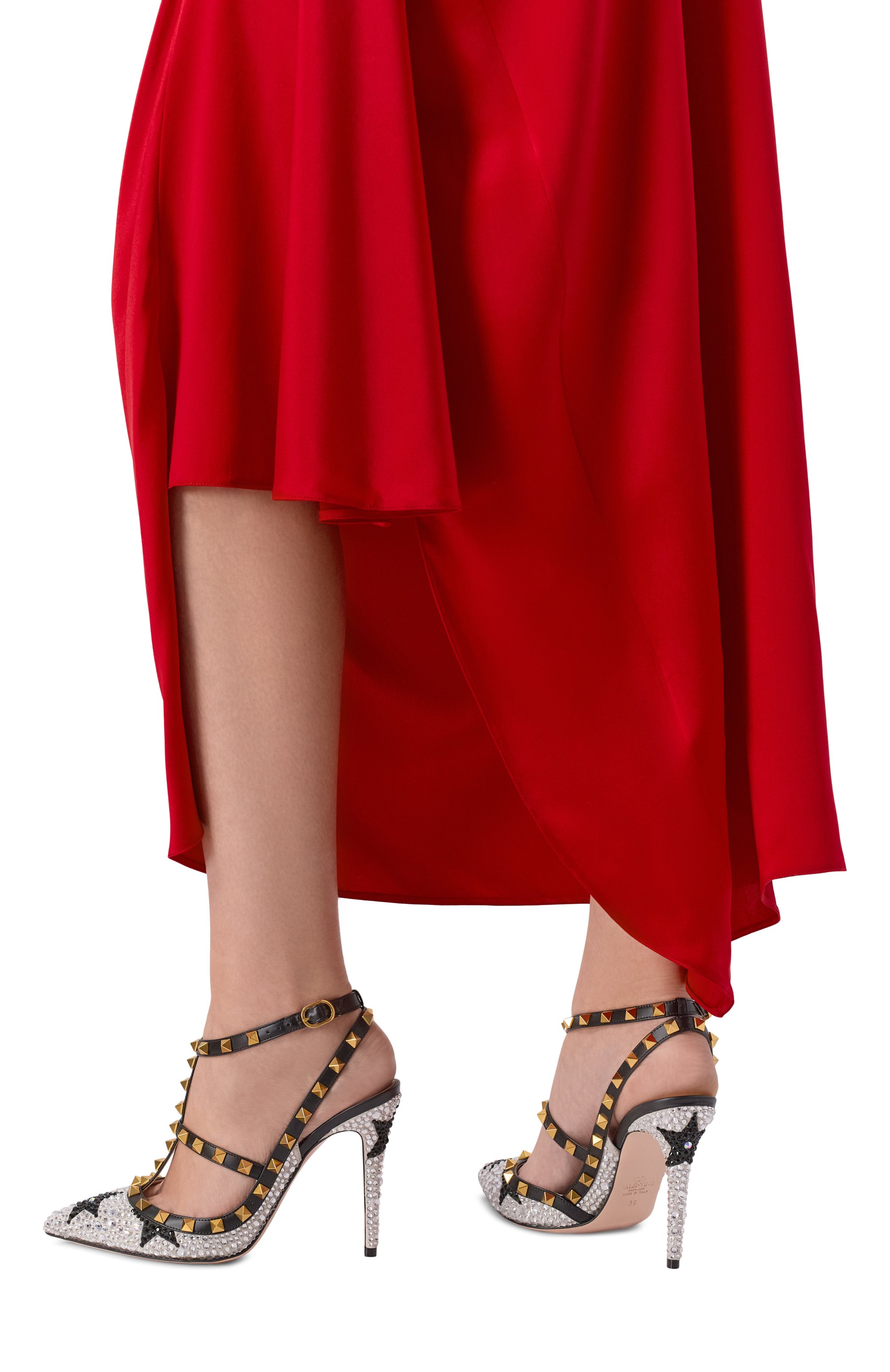 Кожаные туфли rockstud 100 VALENTINO, арт. 8W2S0393/GIR, фото 2