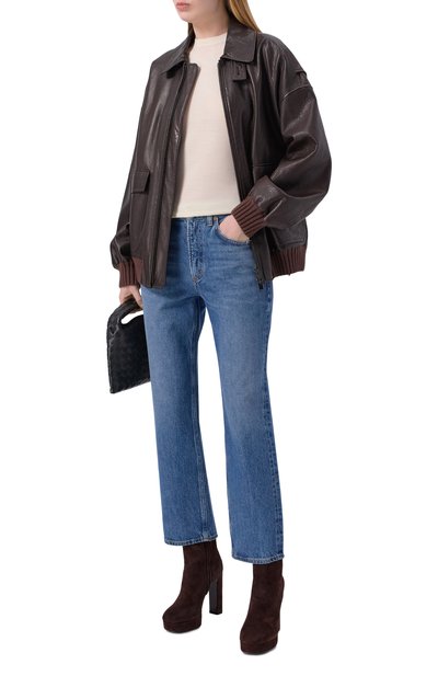 Замшевые ботильоны marene 120 JIMMY CHOO, арт. MARENEAB120SUE, фото 3