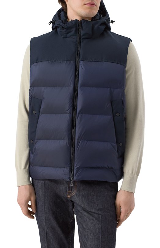 Пуховый жилет Paul&Shark 14312671/3XL Синий  14312671/3XL Фото 3