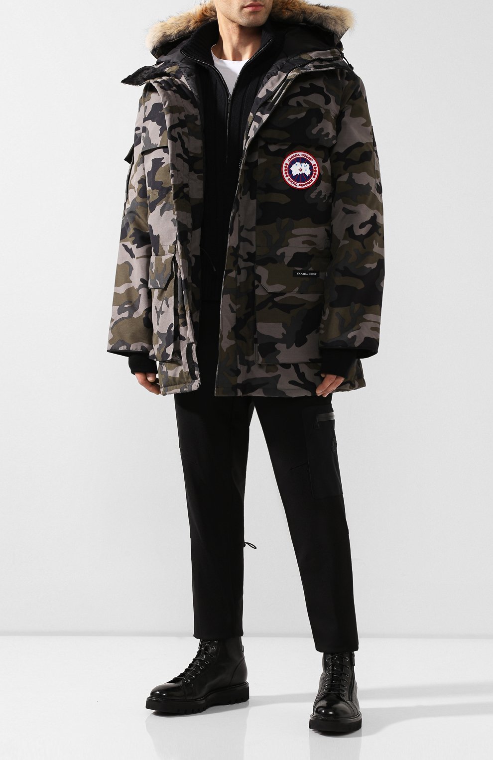Пуховая парка с меховой отделкой CANADA GOOSE, арт. 4660MP, фото 2