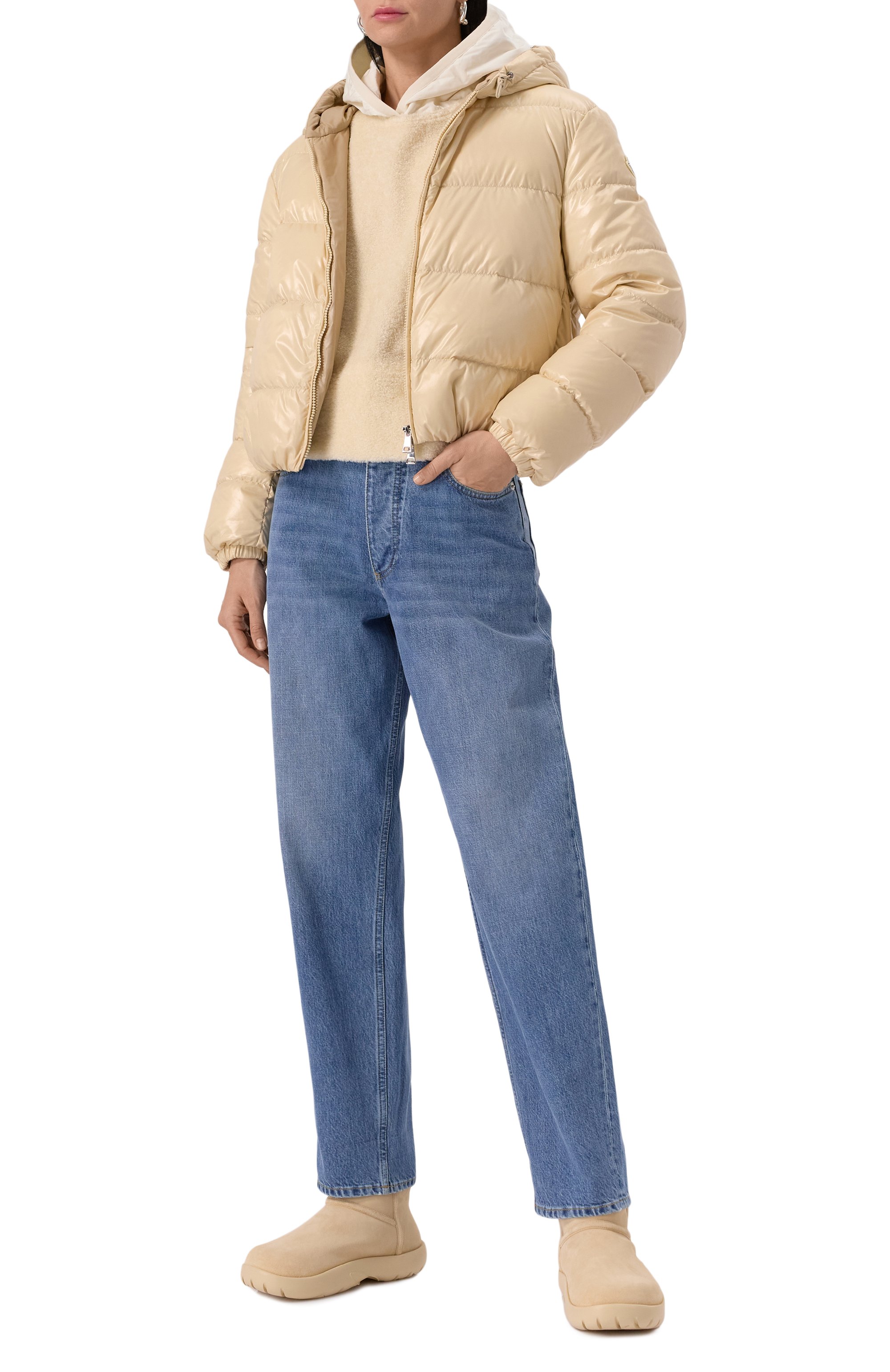 Замшевые ботинки snap mini BOTTEGA VENETA, арт. 810717 V1NY1, фото 2