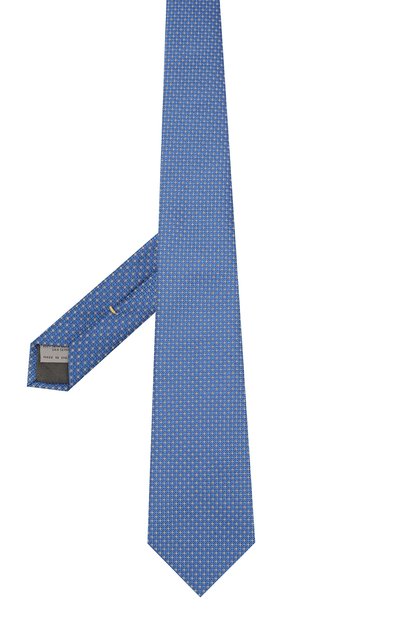 Шелковый галстук CANALI синего цвета по цене 8995 руб., арт. 18/HJ02012, фото 2 Шелковый галстук CANALI, арт. 18/HJ02012, фото 2
