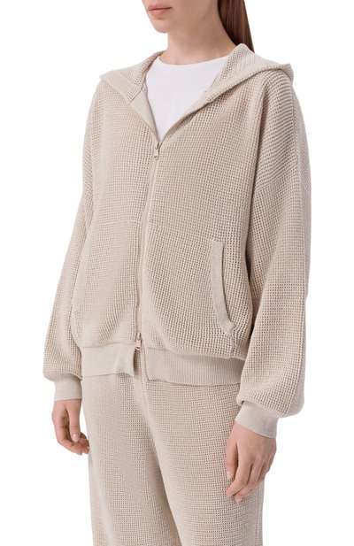 Кардиган из хлопка и вискозы BRUNELLO CUCINELLI, арт. MST263306, фото 3