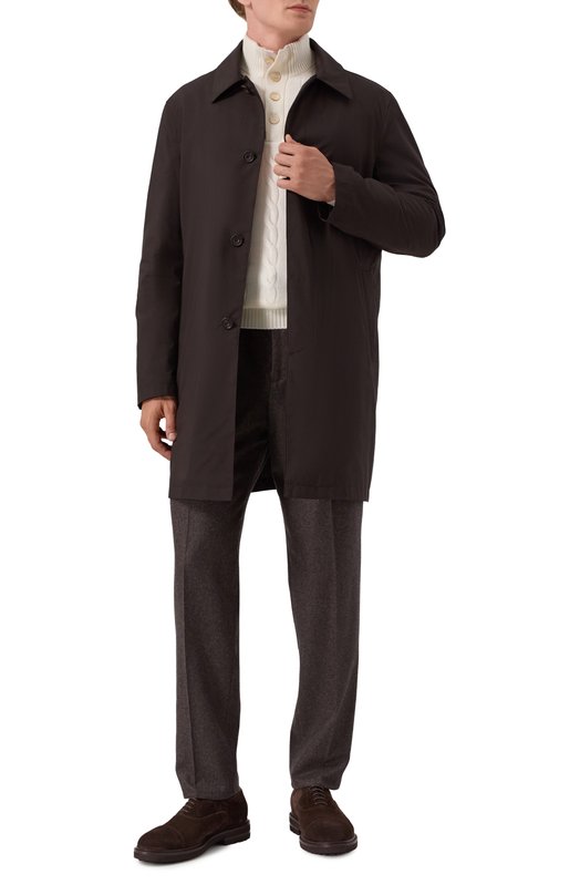 Плащ Corneliani 2635M6-2620155 Коричневый  2635M6-2620155 Фото 2