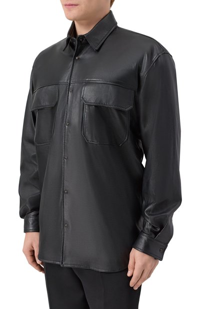 Кожаная рубашка ROADLESS, арт. RSS-L0S, фото 3