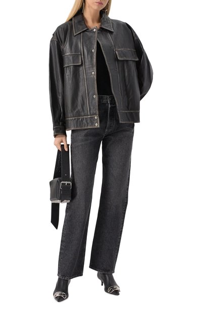 Кожаная куртка KSUBI, арт. WFA24JK004, фото 2