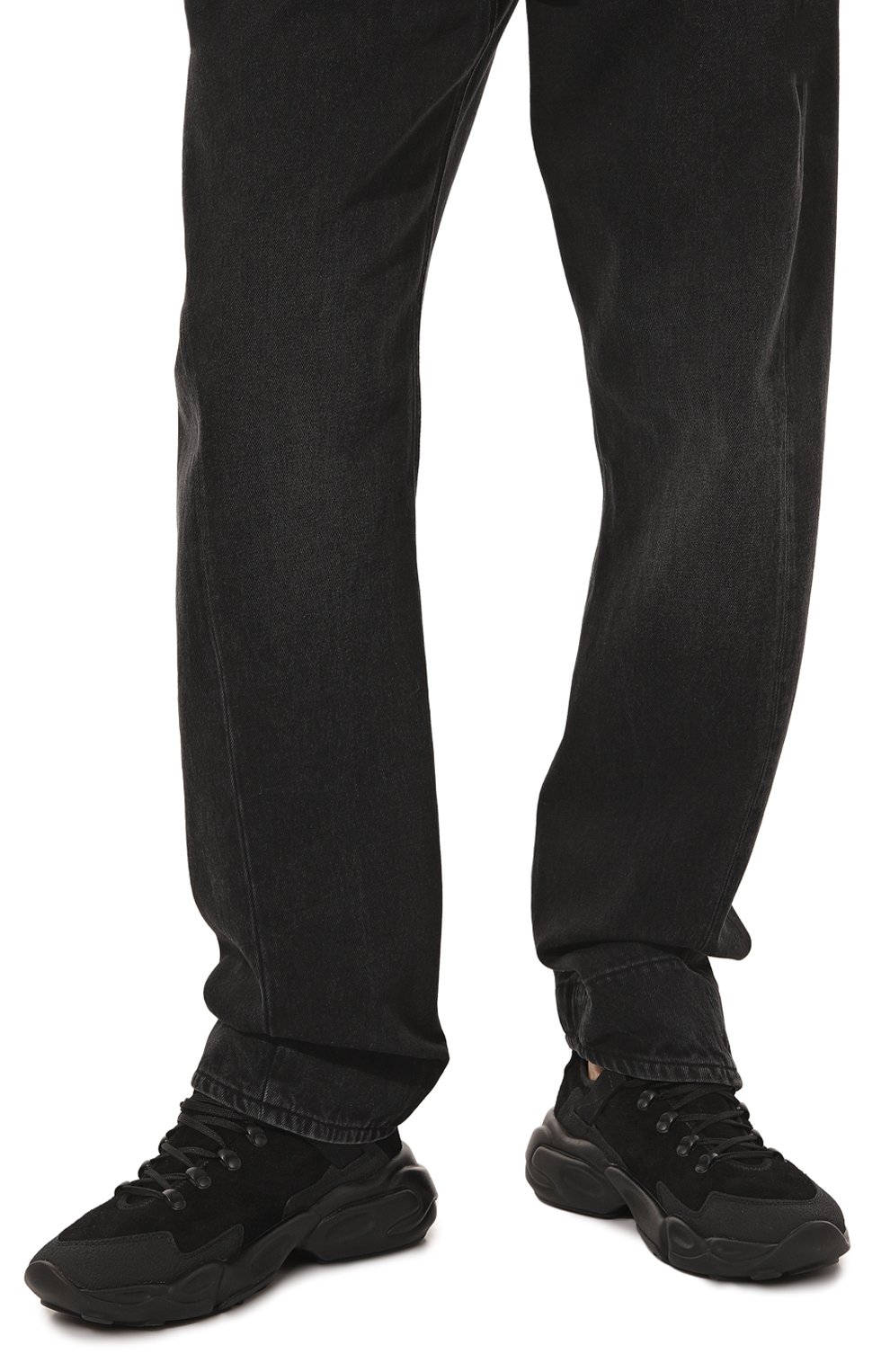 Кожаные кроссовки  JIL SANDER, арт. J50WS0014/P5294, фото 3