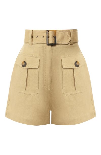 Женские льняные шорты ZIMMERMANN, арт. 6302ASUR