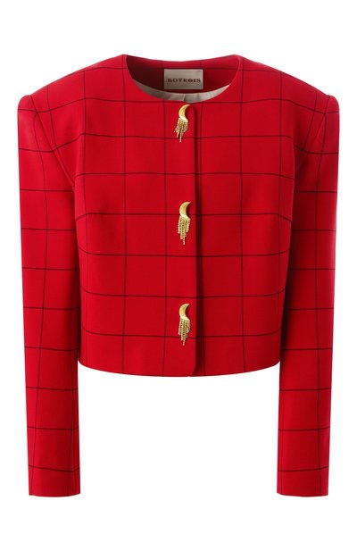 Женский жакет из хлопка и вискозы BOTROIS, арт. SKU511582454