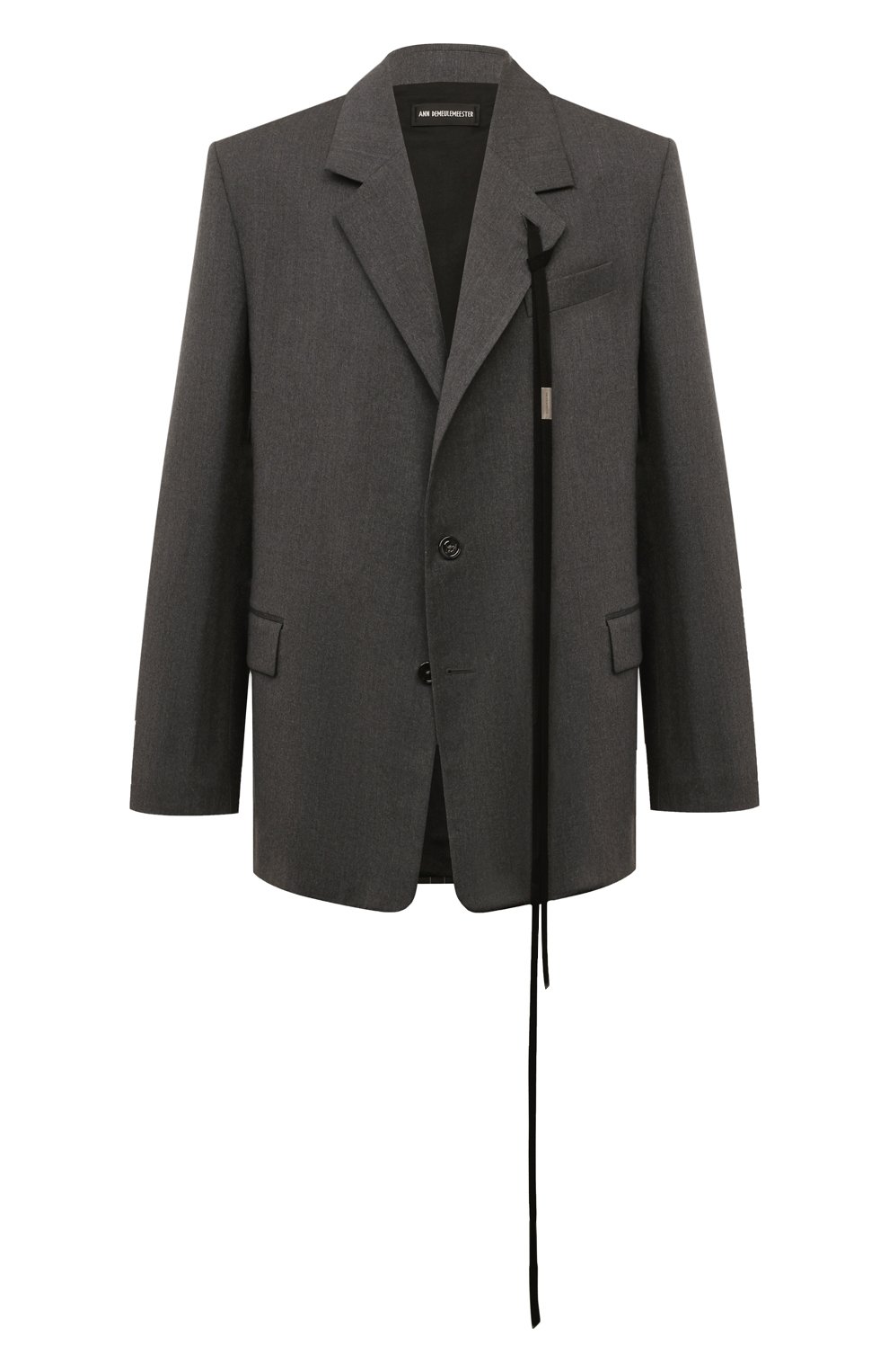 Шерстяной пиджак ANN DEMEULEMEESTER, арт. 2402-M-JA16-FA515-088, фото 1