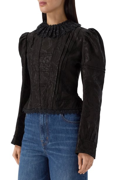 Жакет из вискозы и шерсти CHLOÉ, арт. CH26AVE94329, фото 3