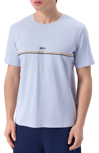 Хлопковая футболка BOSS, арт. 50515395, фото 3