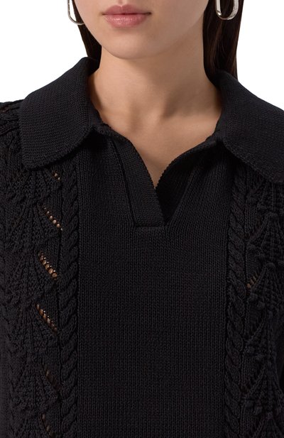 Хлопковое поло LOULOU DE SAISON, арт. KINA, фото 5