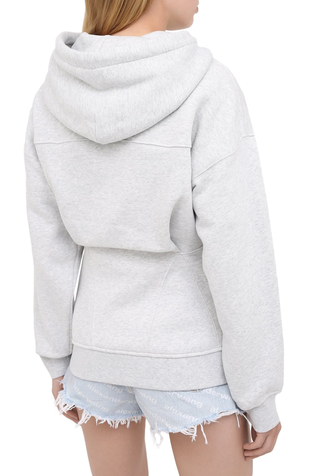 Хлопковый кардиган ALEXANDERWANG.T, арт. 4CC2202021, фото 4