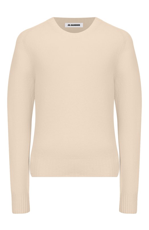 Шерстяной свитер Jil Sander J01GP0103/J14603 Кремовый J01GP0103/J14603