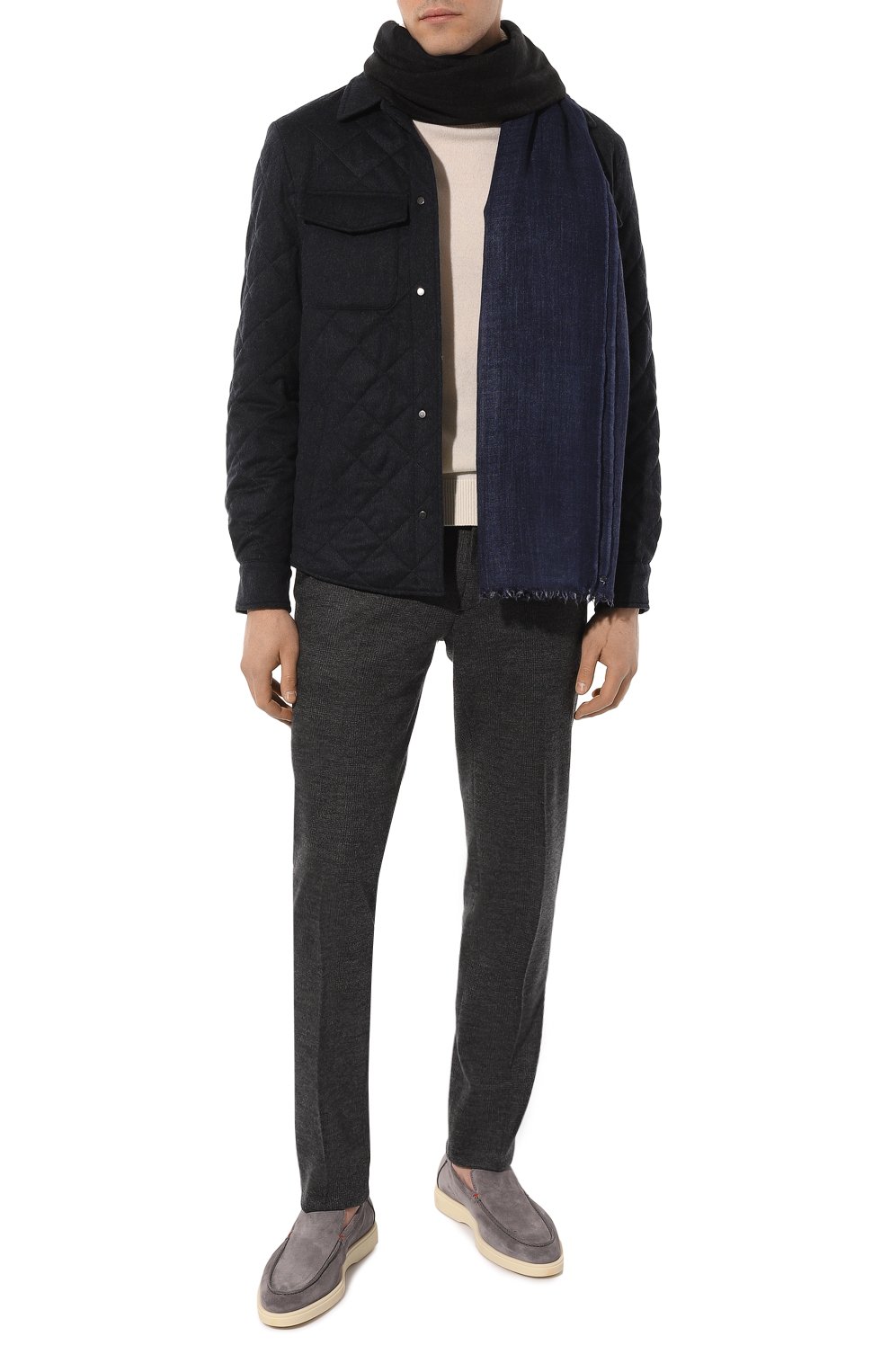 Шарф из кашемира и шелка ZILLI, арт. KSC001M0330VZDE00, фото 3