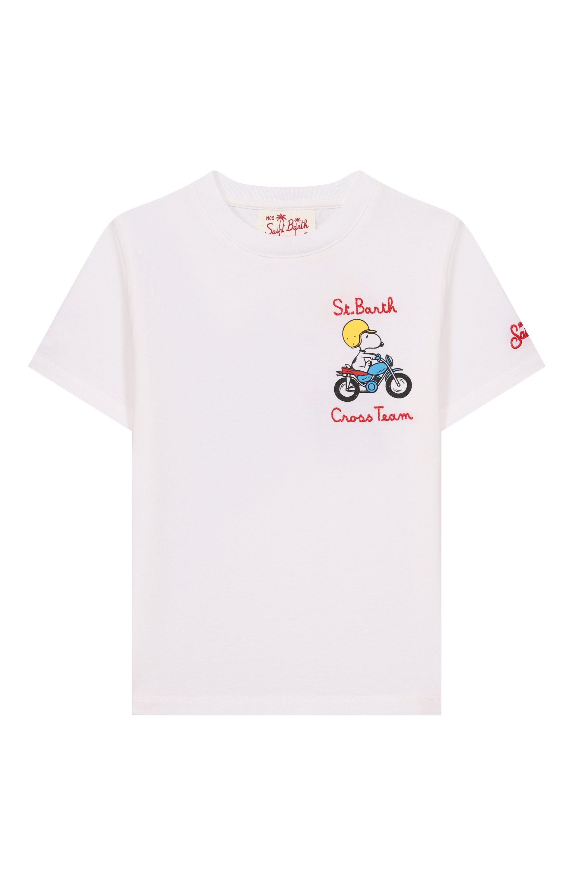Хлопковая футболка MC2 SAINT BARTH, арт. STBK TSHIRT B0Y/TSH0001/02193F, фото 1