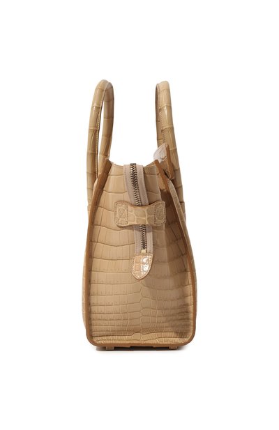 Сумка luggage micro из кожи крокодила CELINE, арт. 167794ACS, фото 4
