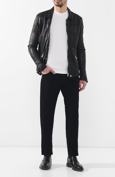 Кожаная куртка GIORGIO BRATO, арт. GU19S9006BISV, фото 2