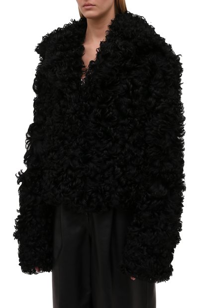 Шуба из овчины VETEMENTS, арт. UA52JA960BL 2401/W, фото 3