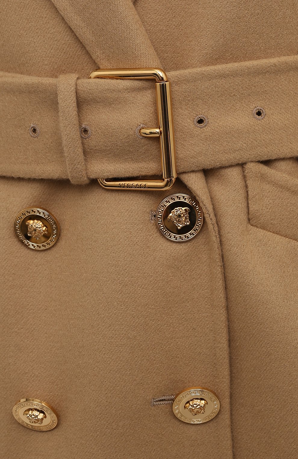 Шерстяное пальто VERSACE, арт. 1001064/1A00884, фото 5