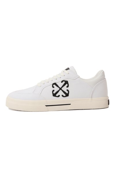 Текстильные кеды new low vulcanized OFF-WHITE, арт. 0MIA293S24FAB001, фото 4