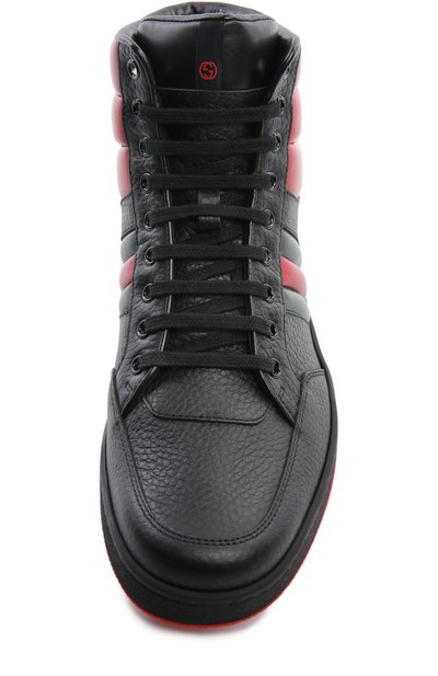 Кеды GUCCI черного цвета по цене 52800 руб., арт. 368494/DEF30, фото 4 Кеды GUCCI, арт. 368494/DEF30, фото 4