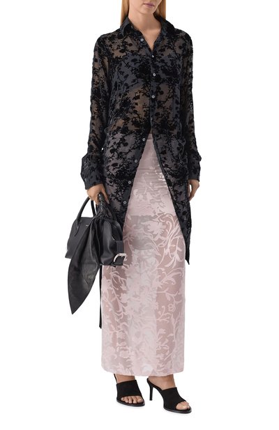 Замшевые мюли ziya 80 ANN DEMEULEMEESTER, арт. B0013905/LT188, фото 3