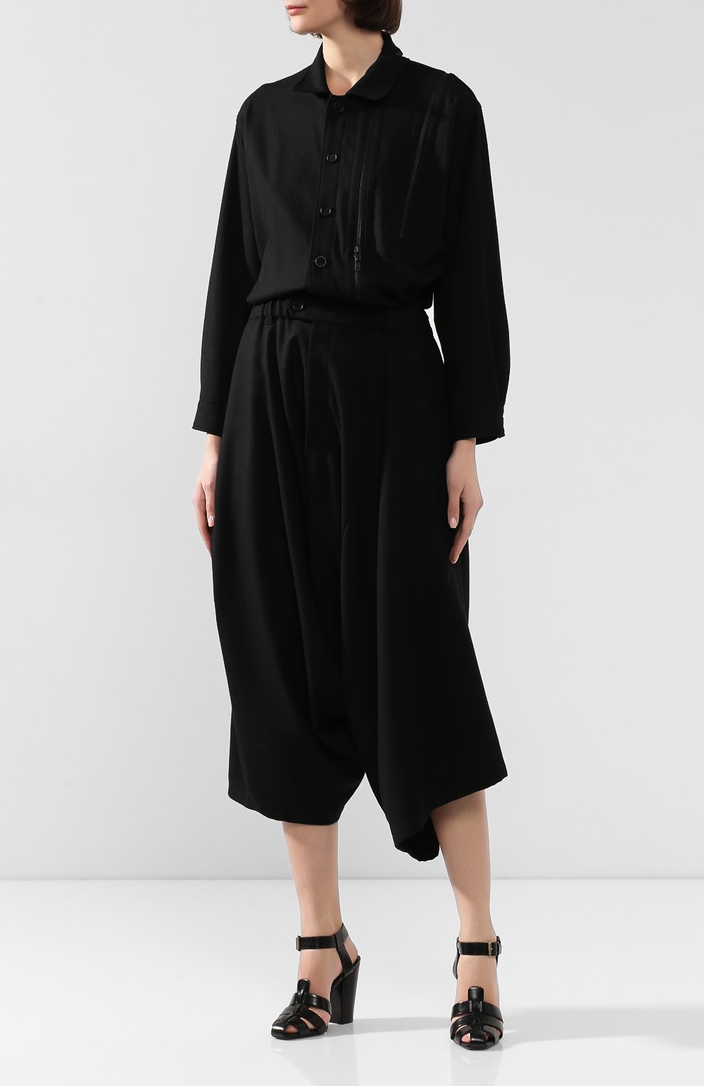 Шерстяной комбинезон YOHJI YAMAMOTO, арт. NC-D52-101, фото 3