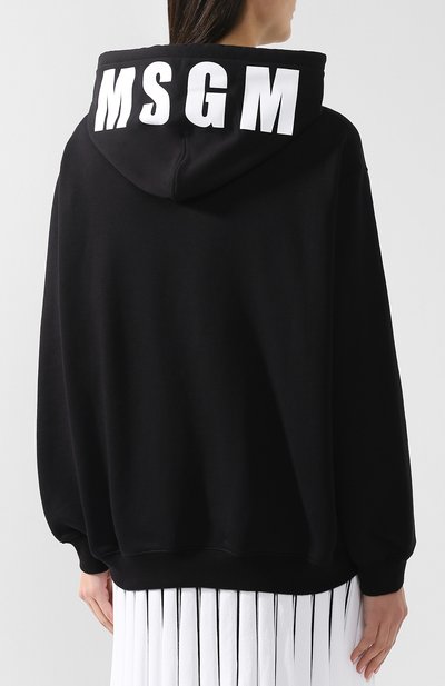 Хлопковый пуловер MSGM, арт. 2641MDM68 195299, фото 4