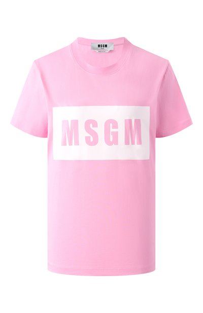 Женская хлопковая футболка MSGM, арт. 2000MDM520 200002
