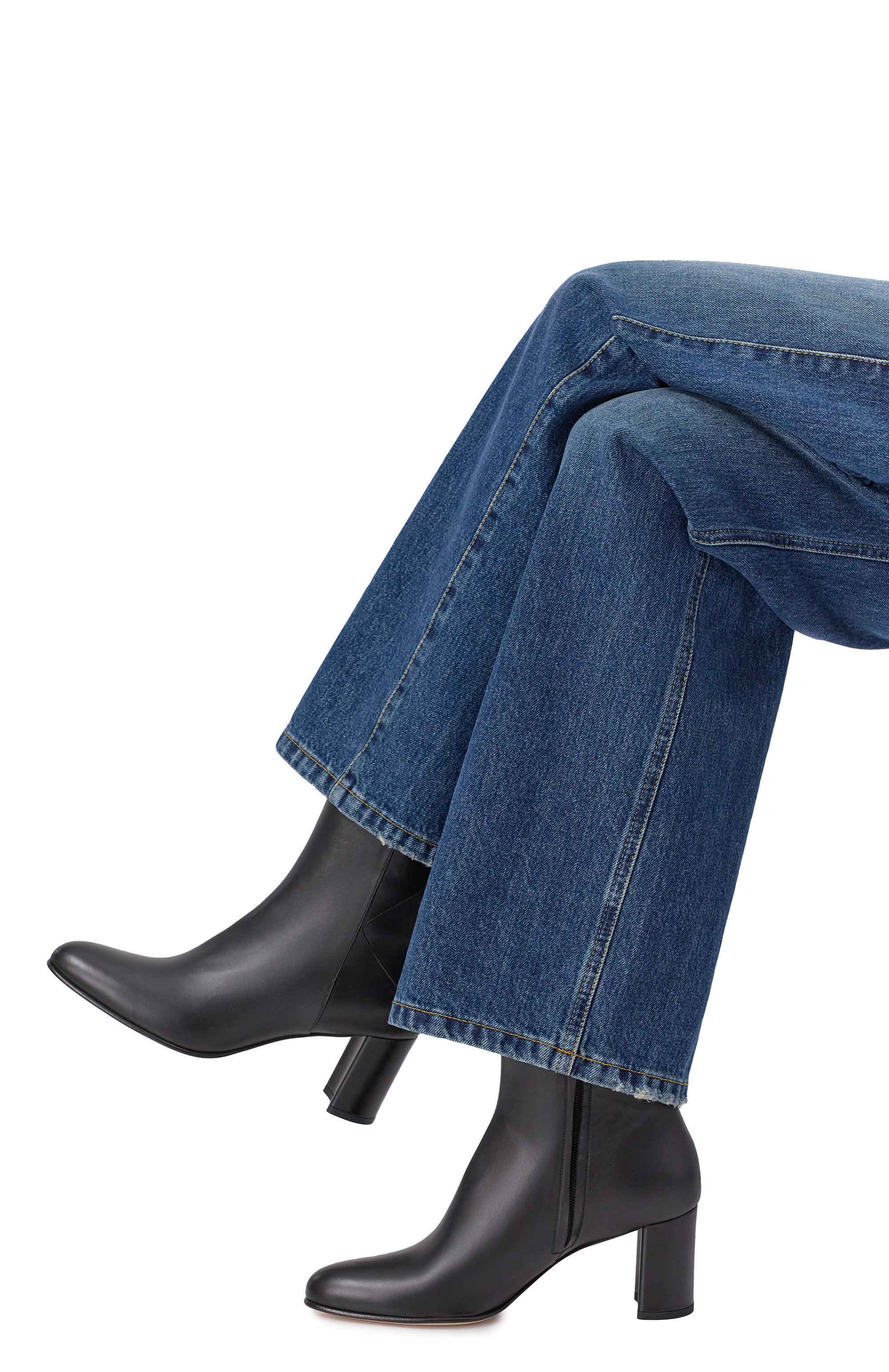 Кожаные ботильоны KITON, арт. D59823K0905F01, фото 2