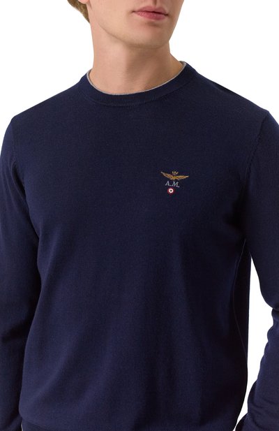 Шерстяной джемпер AERONAUTICA MILITARE, арт. MA1567UL00415, фото 5