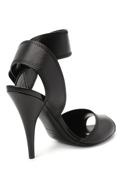 Кожаные босоножки TOM FORD, арт. W2687T-LSP002, фото 4