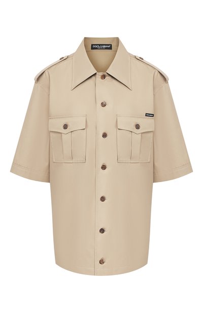 Женская хлопковая рубашка DOLCE & GABBANA, арт. F5M54T/FU6WI