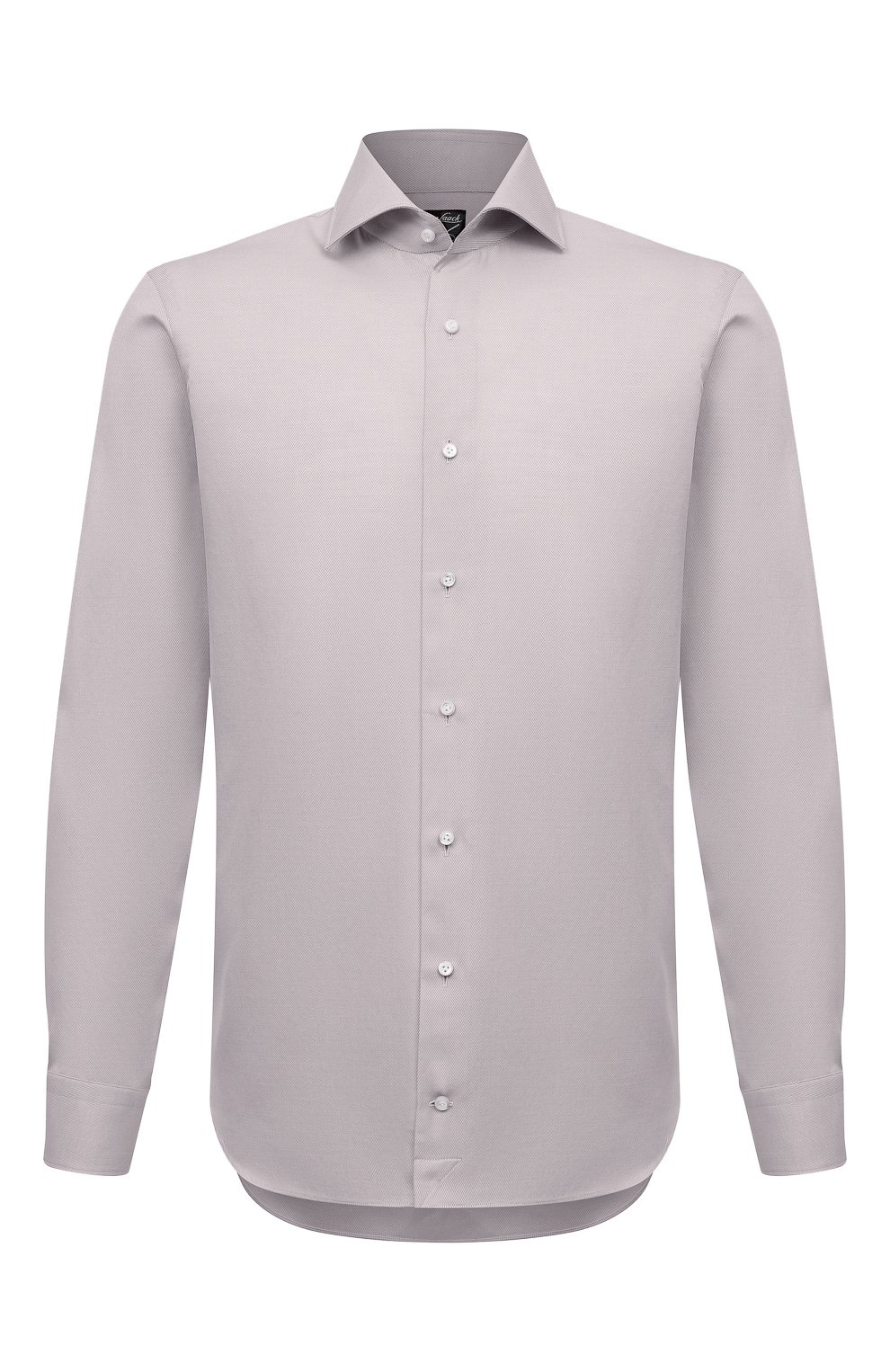 Хлопковая сорочка VAN LAACK светло-серого цвета по цене 26350 руб., арт. MIVARA-SF/160727, фото 1 Хлопковая сорочка VAN LAACK, арт. MIVARA-SF/160727, фото 1