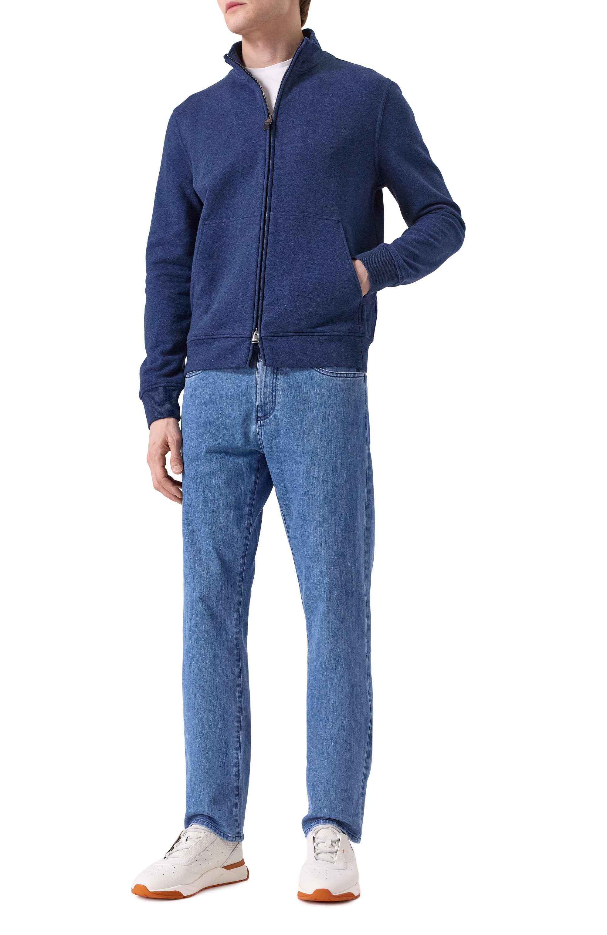 Хлопковая толстовка CANALI, арт. T0885/MJ02249, фото 2