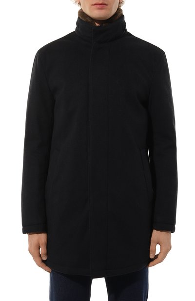 Шерстяная куртка с отделкой из бобра ANDREA CAMPAGNA, арт. C0NN0R/052592CQ_SET, фото 3