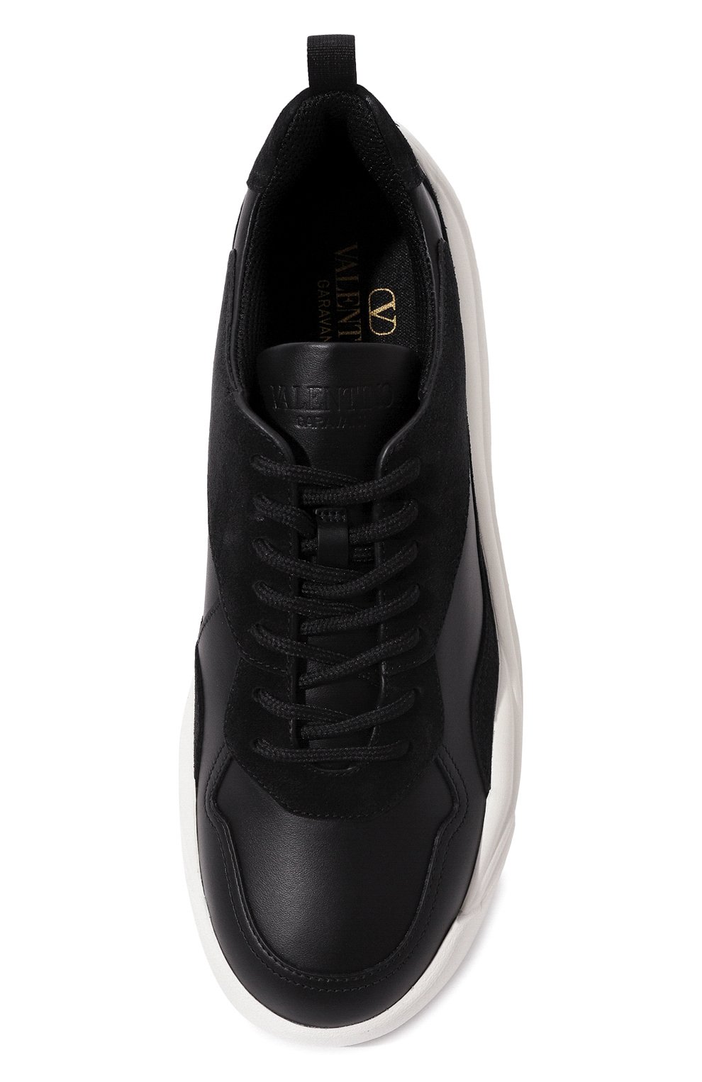 Кожаные кроссовки gumboy VALENTINO, арт. 3Y2S0B17/VRN, фото 6