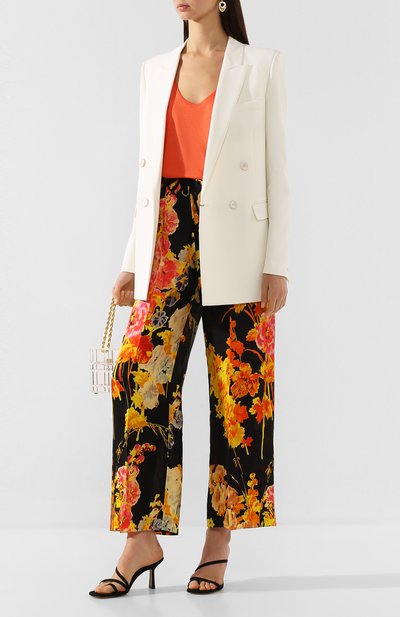 Майка DRIES VAN NOTEN кораллового цвета по цене 9215 руб., арт. 201-11112-9624, фото 2 Майка DRIES VAN NOTEN, арт. 201-11112-9624, фото 2