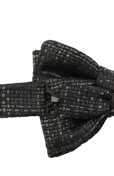 Шелковый галстук-бабочка TOM FORD темно-серого цвета по цене 21950 руб., арт. 2TF18/4CH, фото 3 Шелковый галстук-бабочка TOM FORD, арт. 2TF18/4CH, фото 3