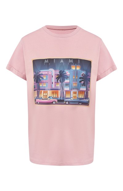 Хлопковая футболка SEVEN LAB, арт. T19-MIAMI pink, фото 1